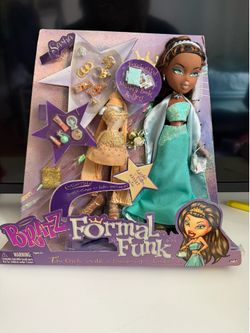 bratz formal funk sasha! NEW! COMPLETE!