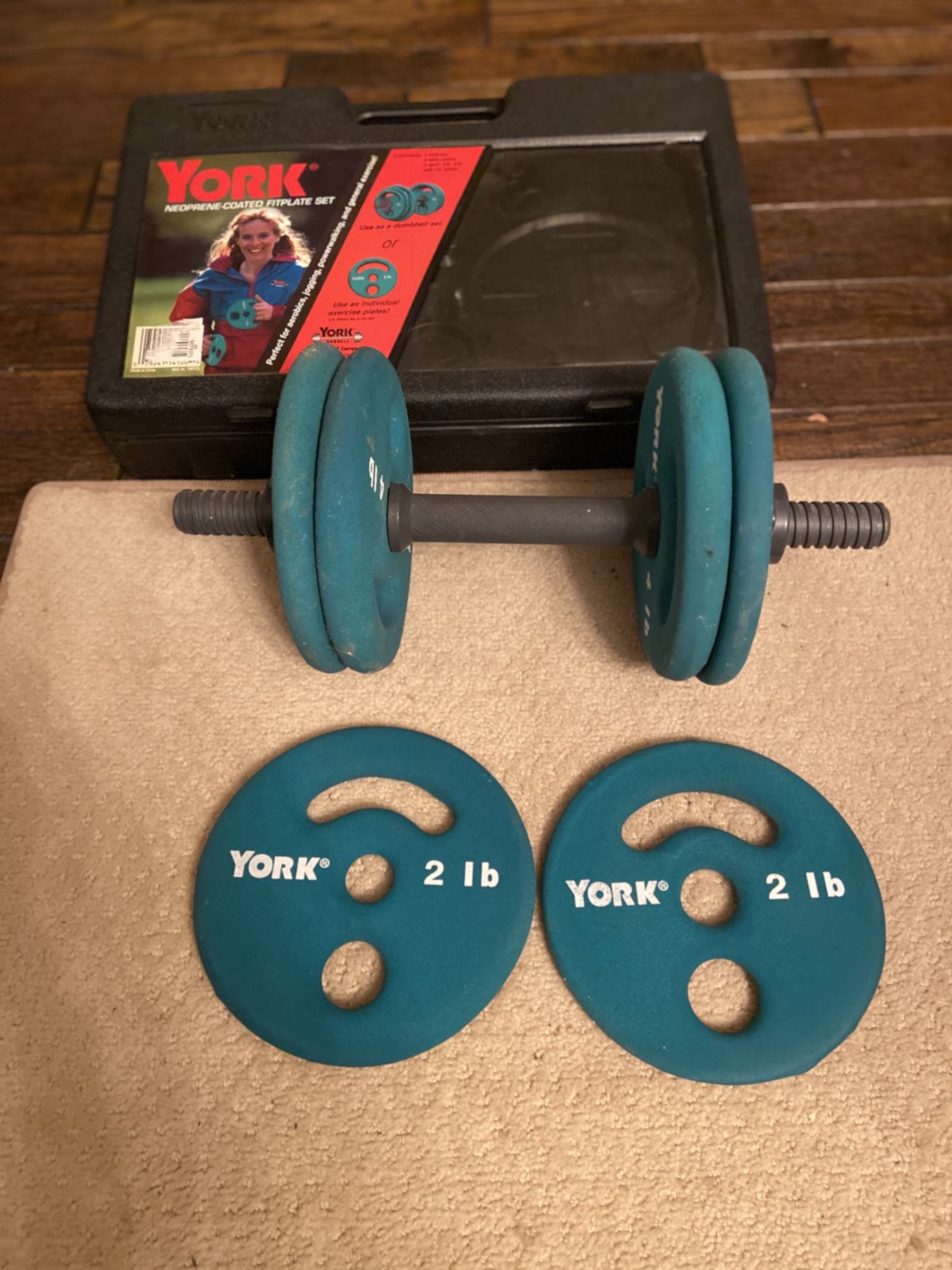 York Dumbbell With Plates