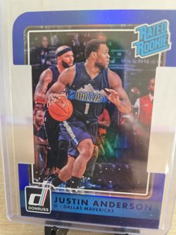 Mavericks  Justin  Anderson   Rookie  Card  1/1