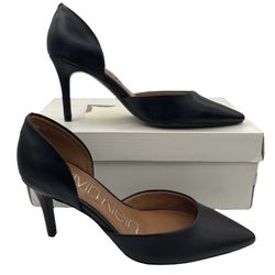 Calvin Klein Gloria d’orsay black slip-on pumps women’s Size 6 1/2M