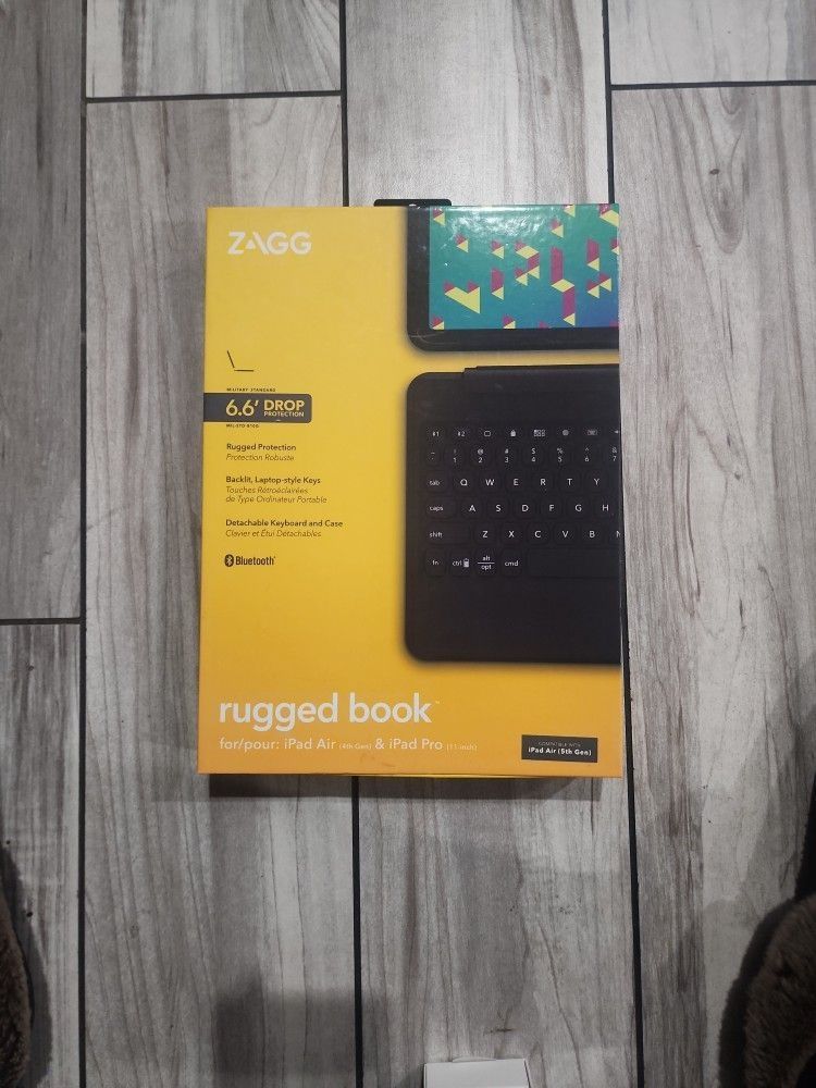 ZAGG Rugged Book Detachable Case for iPad 