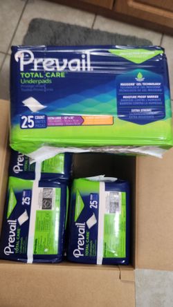 Prevail Total Care Underpads