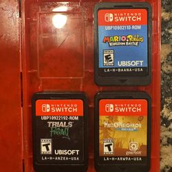 Nintendo Switch Games – $20 Each