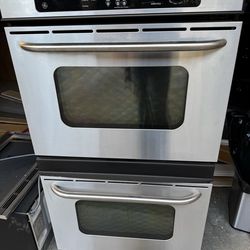 GE double wall oven