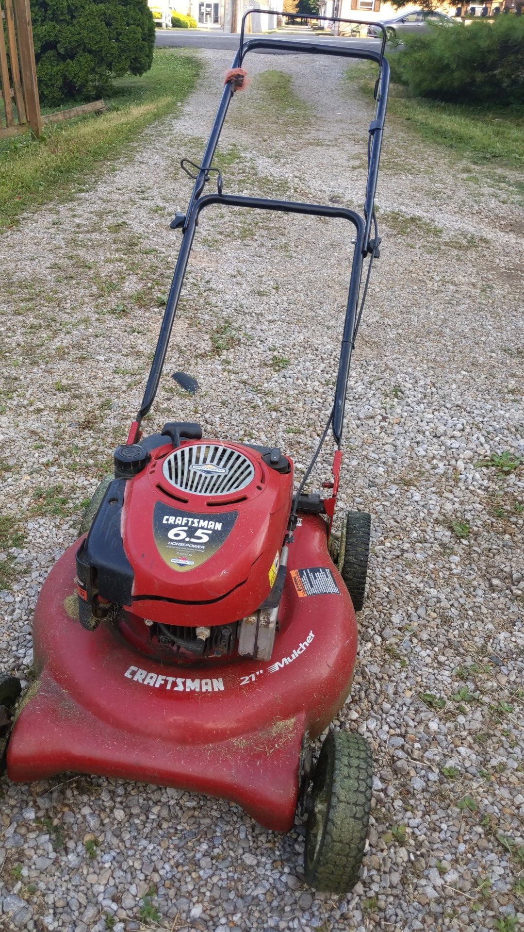 craftsman 21 6.5 hp lawn mower
