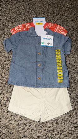 Carters Boys Short Set 6 Months