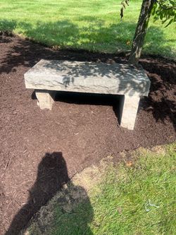FREE Stone Garden Bench