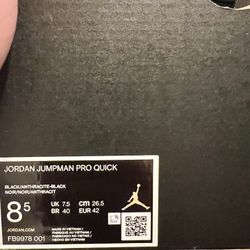 Jordan Jump man Pro Quick 