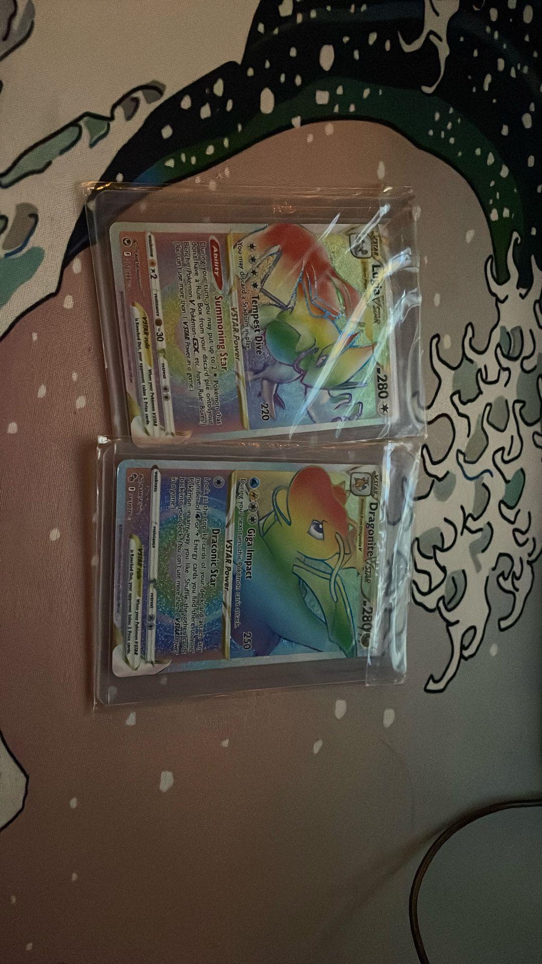 Lugia vstar rr Dragonite vstar rr