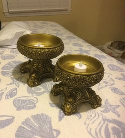 Heavy candle holders