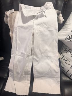white Jeans Girls Size 12,15$