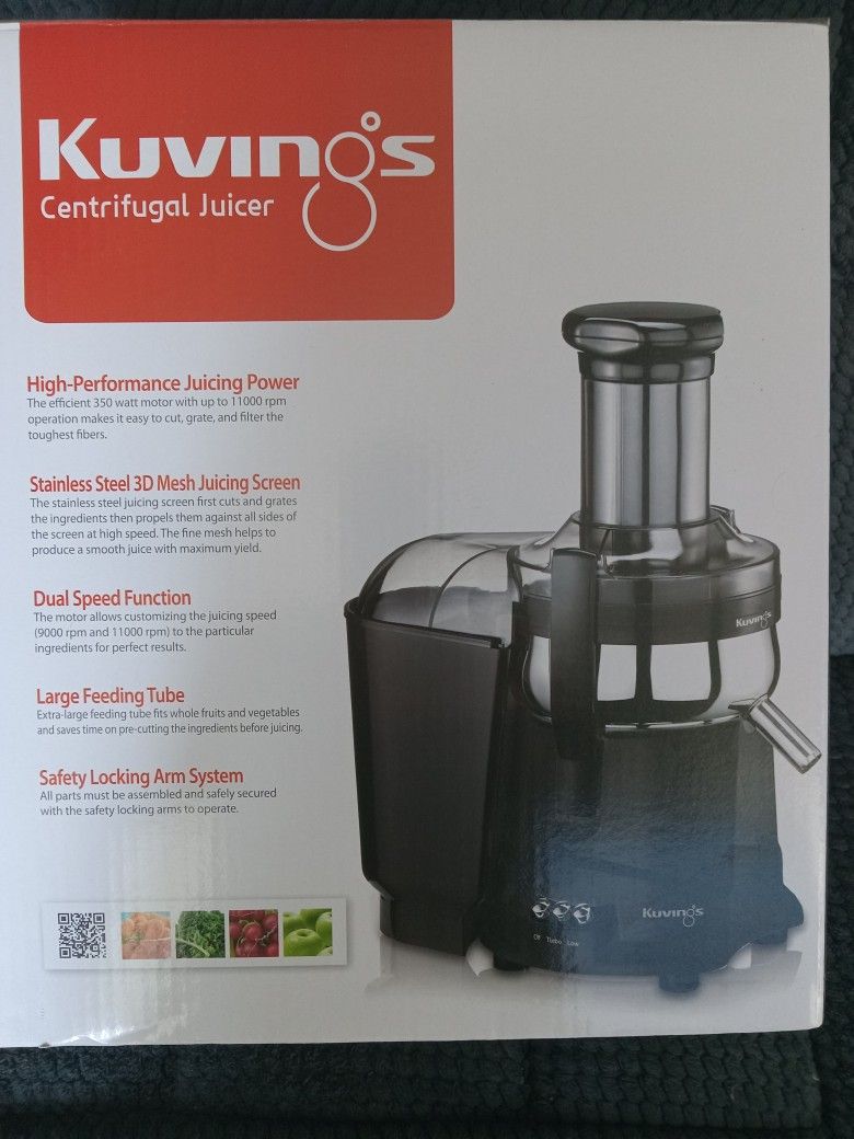 Kuvings Juicer new open box $100