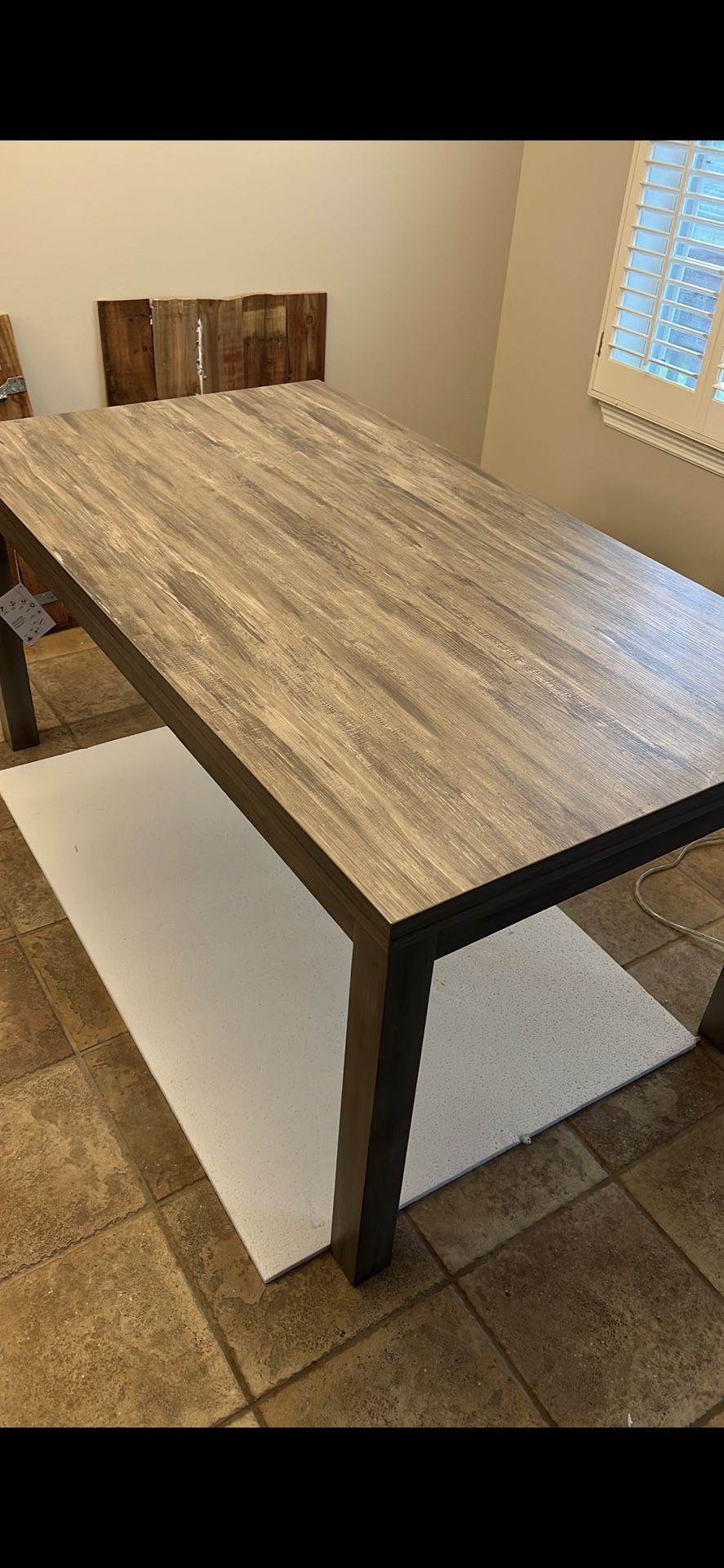 64” Grey Wood Table for Sale in Nashville, TN OfferUp