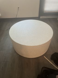 CB2 Concrete Coffee Table