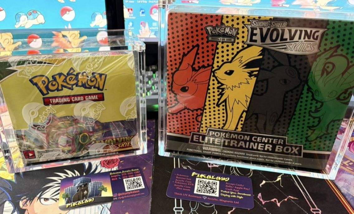Acrylic Cases For Pokemon