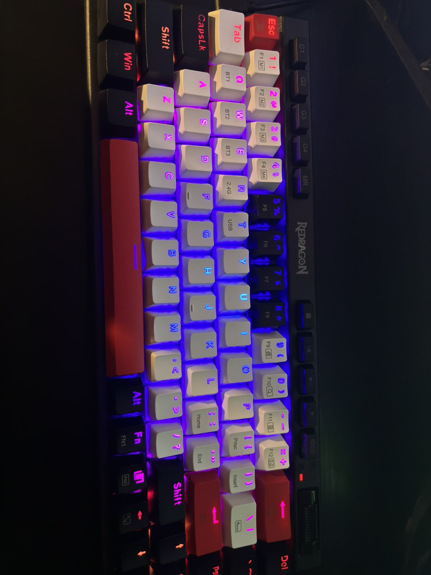 Red Dragon Wired/Wireless Keyboard 