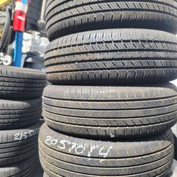 Vendo 4 Llantas Usadas 205 70 14 Par Y Par