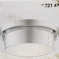 Hampton Bay Oxnard Flush Mount Light Fixture 