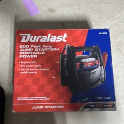 Jump starter Dura last