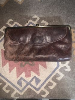 Hobo international Lauren Kisslock Leather Organizer Clutch 