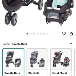 2 Bases, 1 Car Seat, Stroller Combo BABYTREND EZ35