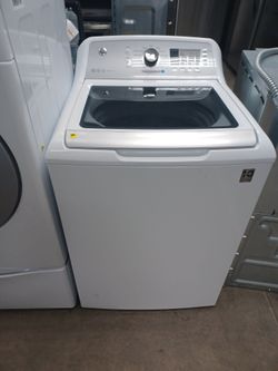 GE HE TOP LOAD WASHER DENTED SIDE PANEL
