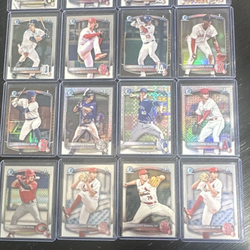 Bowman Chrome 2025 MLB Rookie Card Lot - Zack Showalter, Jesus Made, 16 Cards