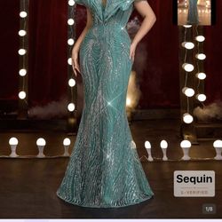 Shein Beaded Dress 1x