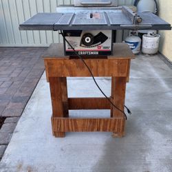 Craftsman Table Saw With Stand