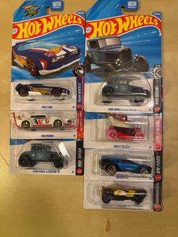 Hot Wheels treasure hunt Cars Lot of 7