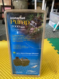 Waterfall Pump