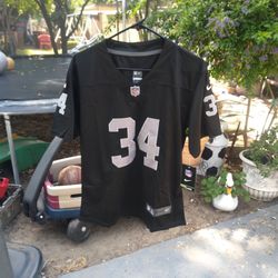 "Brand New"..Size Youths XL..(Stitched).."Raiders".."Jackson" Jersey..