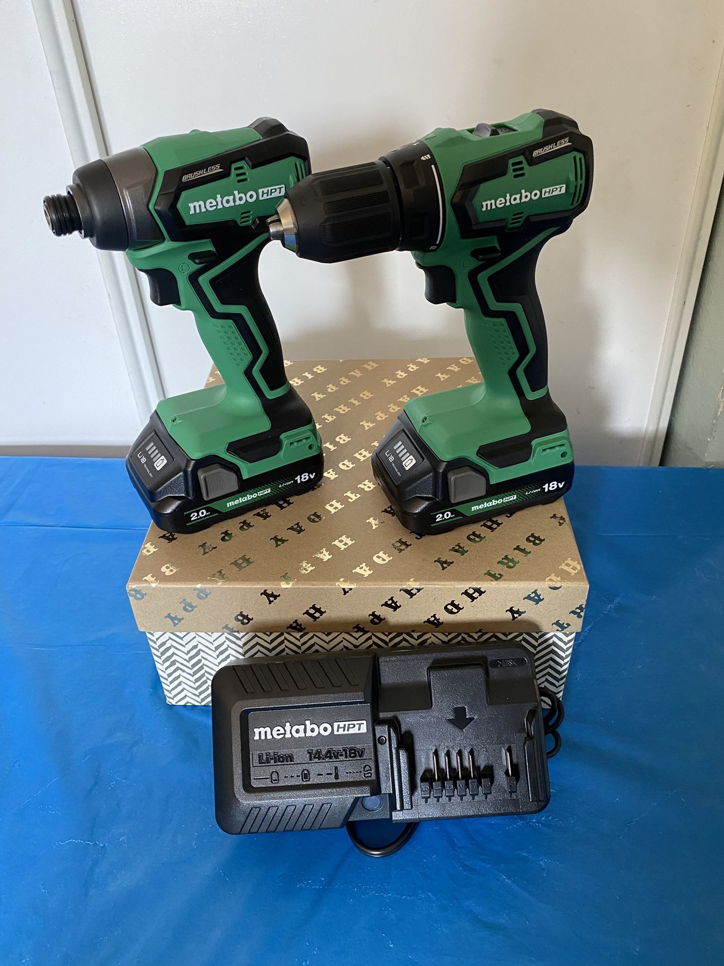 METABO Set Scrub Drill