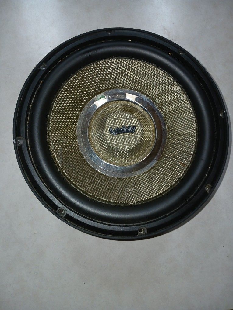 Infinity KAPPA 12"  Switchable Ohm Load