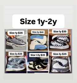 Jordan’s Nikes vans new balance size 1y & 2y