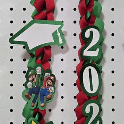 Super Mario Graduation Lei