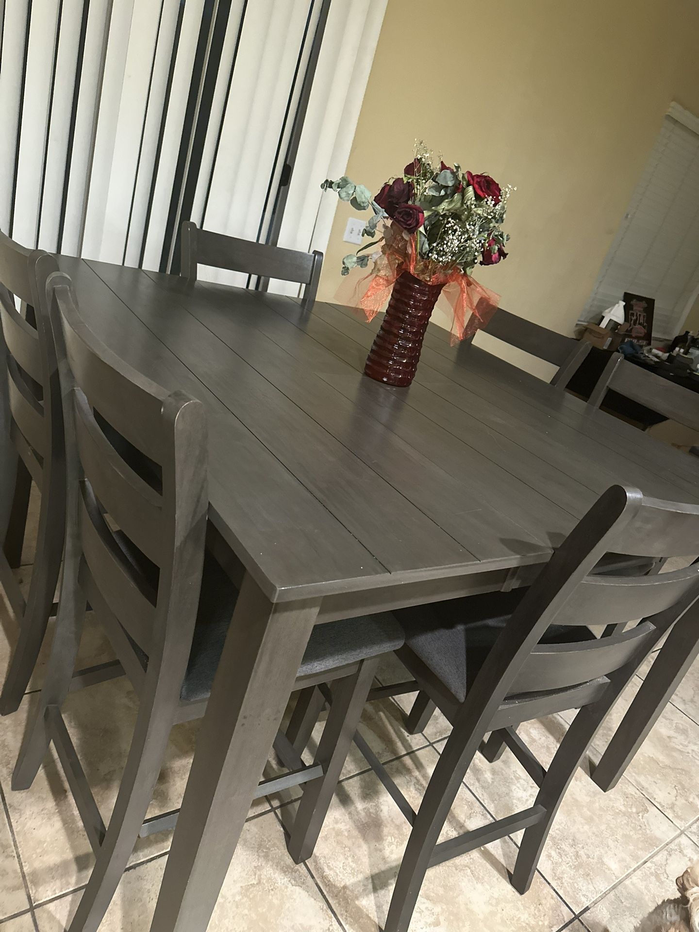 Table With 6 Chairs