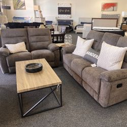 Sofa Love Brown Recliner 