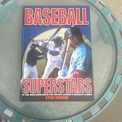 Large Hardback Year 2000 BASEBALL Superstars Great Condition $8
