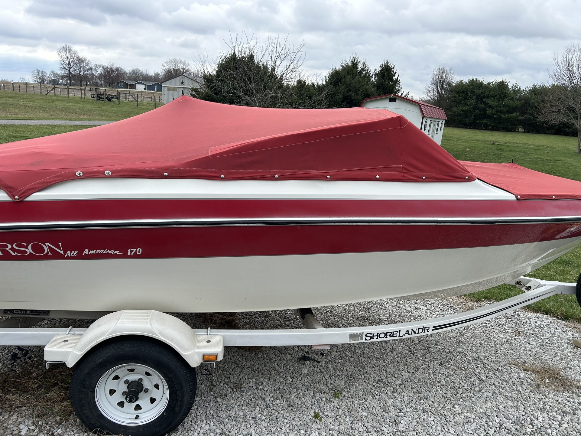 1991 Larson 17 foot All american