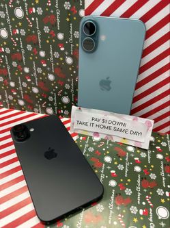 Apple iPhone 16 Plus 5G - Pay $5 DOWN AVAILABLE - NO CREDIT NEEDED