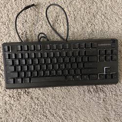 Steelseries RGB Light Up Gaming Keyboard Apex 3 TKL