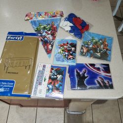 Superhero Birthday Supplies For Free
