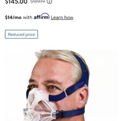 ResMed CPAP Mask Medium (NEW)