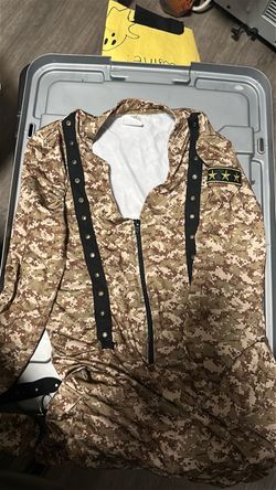Adult Camo Romper costume