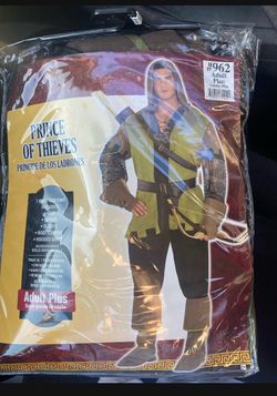 Prince of Thieves Adult Plus Halloween Costume