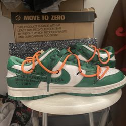 Off White Pine Green Size 11 Men Shoes 