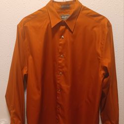 Men's Eddie Bauer Long Sleeved Dress Shirt XL 