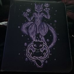 Whole binder for sale 21 slots filled with Pokémon cards either full page or half page
