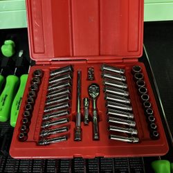Snap On 1/4” General Service Set, 144TMPB, SAE & Metric